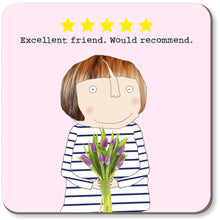 Load image into Gallery viewer, Rosie Made A Thing Coaster
