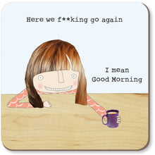 Load image into Gallery viewer, Rosie Made A Thing Coaster

