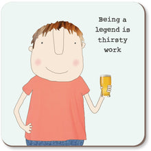 Load image into Gallery viewer, Rosie Made A Thing Coaster

