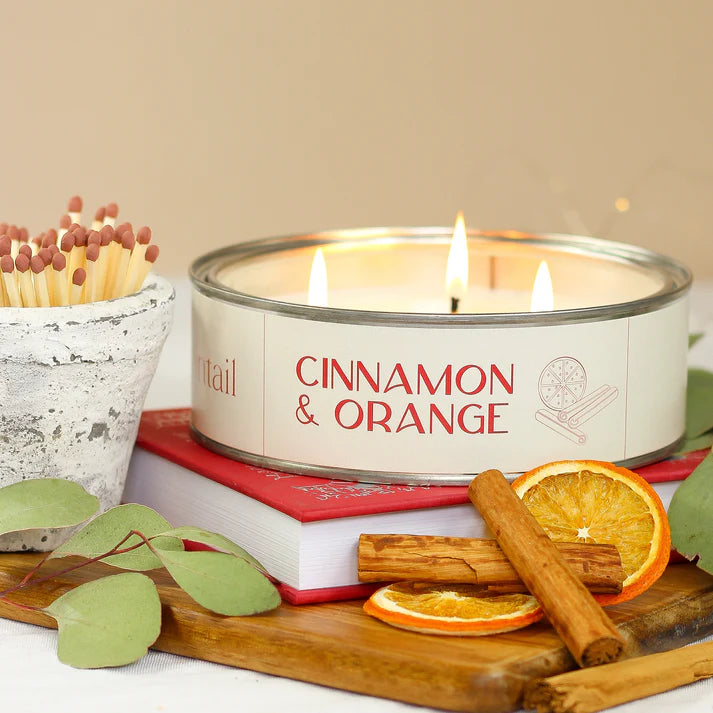 Cinnamon & Orange Triple Wick Candle by Pintail