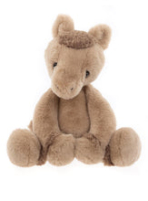 Load image into Gallery viewer, Charlie Bears Clip Clop Pony Oatmeal Brown

