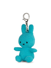 Load image into Gallery viewer, Miffy Keychain ECO Corduroy Teal
