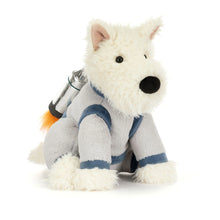 Load image into Gallery viewer, Jellycat Munro Scottie Dog Space Outfit
