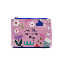 Load image into Gallery viewer, Small Talk &#39;Same Shit&#39; Makeup Bag
