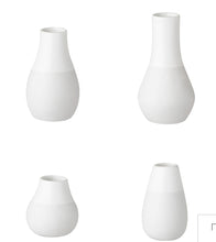 Load image into Gallery viewer, Räder Mini Pastel Vase White Set of 4
