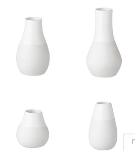 Räder Mini Pastel Vase White Set of 4