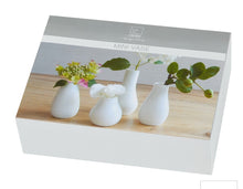 Load image into Gallery viewer, Räder Mini Pastel Vase White Set of 4
