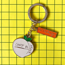 Load image into Gallery viewer, Small talk 'Can't be arsed' Keyring
