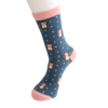 Load image into Gallery viewer, Miss Sparrow Winter Owls Socks Teal
