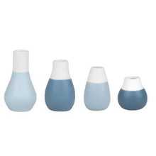 Load image into Gallery viewer, Rader Pastel Blue Mini Vases
