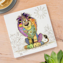 Load image into Gallery viewer, Bug Art Louis Lion Coaster
