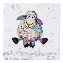 Load image into Gallery viewer, Bug Art Sasha Sheep Coaster
