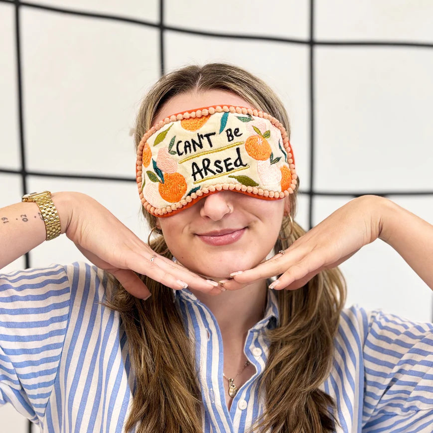 Small Talk 'Can't Be Arsed' Eyemask