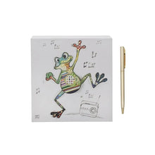 Load image into Gallery viewer, Bug Art Freddy Frog Memo Pad
