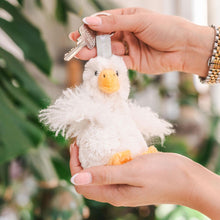 Load image into Gallery viewer, Wrendale Designs 'Pearl' Goose Plush Keyring
