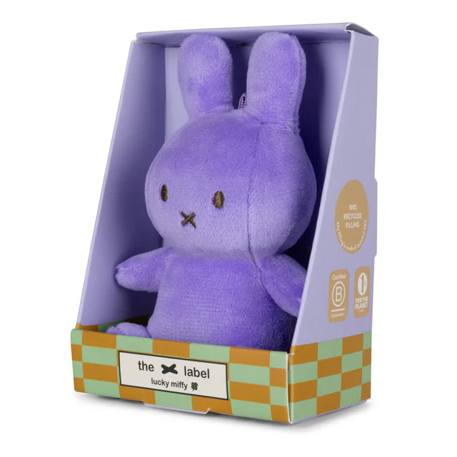 Miffy Lucky Charm Lilac In Giftbox