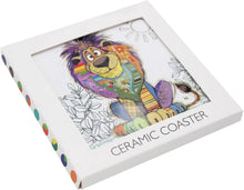 Load image into Gallery viewer, Bug Art Louis Lion Coaster
