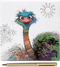 Load image into Gallery viewer, Bug Art Oscar Ostrich Memo Pad
