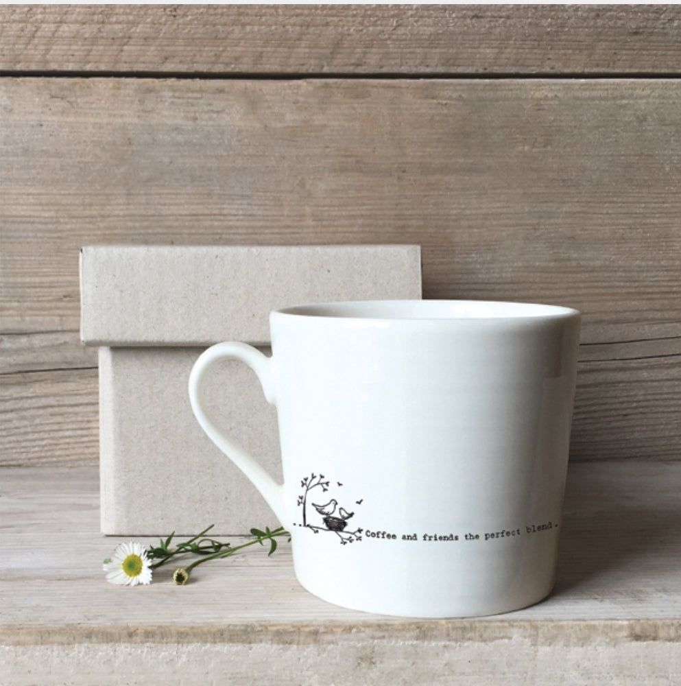 5902 Coffee And Friends Sentiment Mug