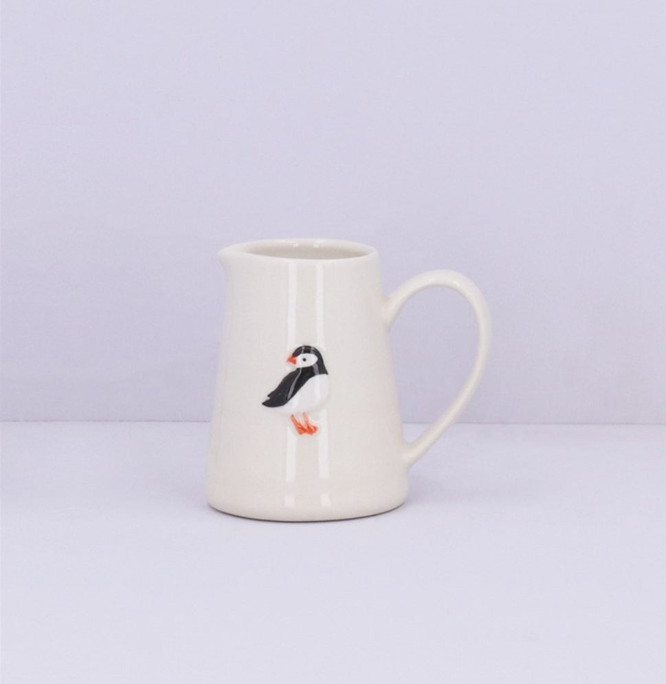 Stoneware Mini Jug - Puffin