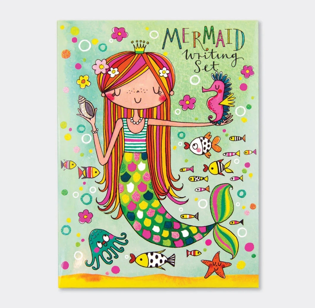 Letter Writing Set Wallet - Mermaid