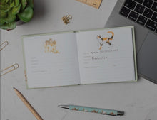 Load image into Gallery viewer, Wrendale Designs 'New Beginnings' Hedgehog Password Book
