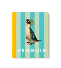 Load image into Gallery viewer, Striped Penguin Exercise Book
