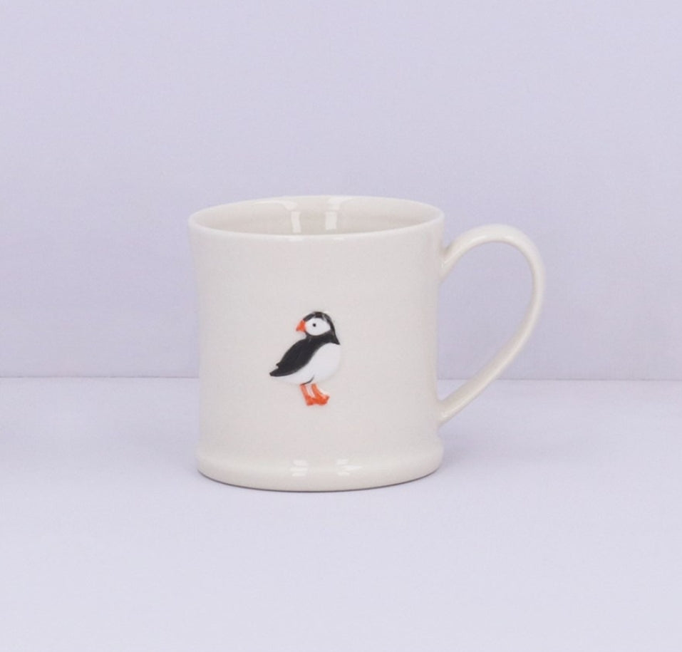 Stoneware Mini Mug - Puffin
