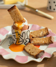 Load image into Gallery viewer, Flower/Heart Set of 2 Egg Cups
