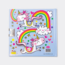 Load image into Gallery viewer, SD15 Lockable Secret Diary - Unicorns
