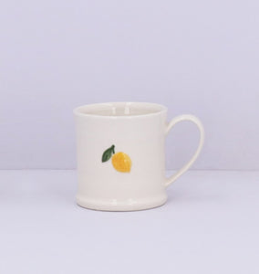 Stoneware Mini Mug - Lemon