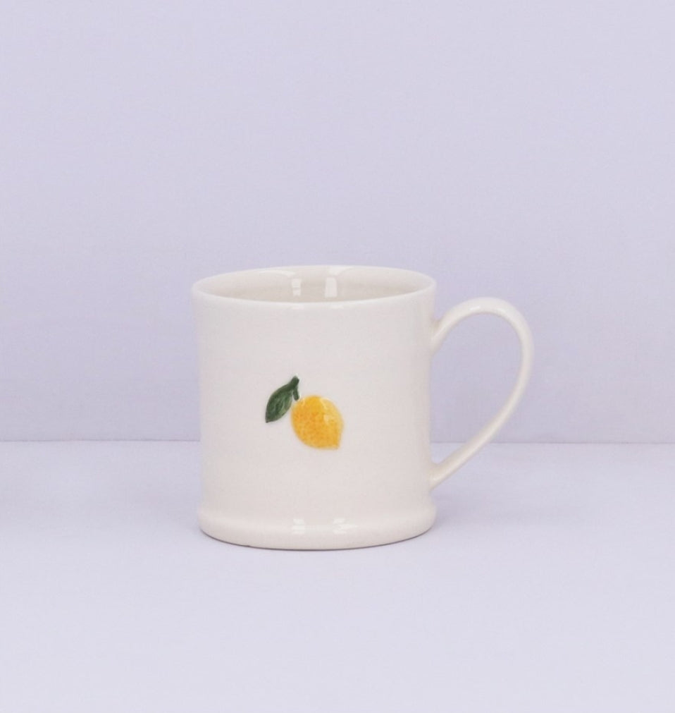 Stoneware Mini Mug - Lemon
