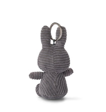 Load image into Gallery viewer, Miffy Eco Corduroy Keyring Grey
