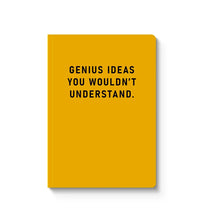 Load image into Gallery viewer, Genius Ideas A5 Paperback Notebook
