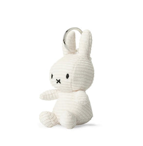 Miffy Eco Corduroy Keyring Offwhite