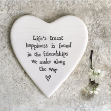 Load image into Gallery viewer, 87 Porcelain Coaster - Life&#39;s Truest Happiness
