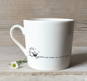 5902 Coffee And Friends Sentiment Mug