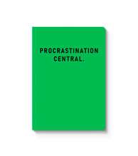 Load image into Gallery viewer, Procrastination Central A5 Notebook
