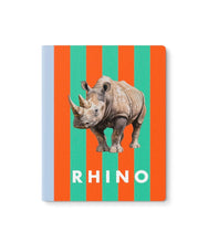 Load image into Gallery viewer, Striped Rhino Exercise Book
