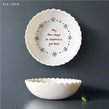 Load image into Gallery viewer, 6141 Scallop Bowl - Happiness
