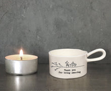 Load image into Gallery viewer, 5706 Thank You Tealight Holder
