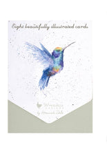 Load image into Gallery viewer, Wrendale Designs 'Rainbow' Hummingbird Notecard Set

