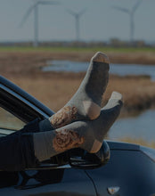 Load image into Gallery viewer, Wrendale Designs 'In My Footsteps' Bear Men's Socks
