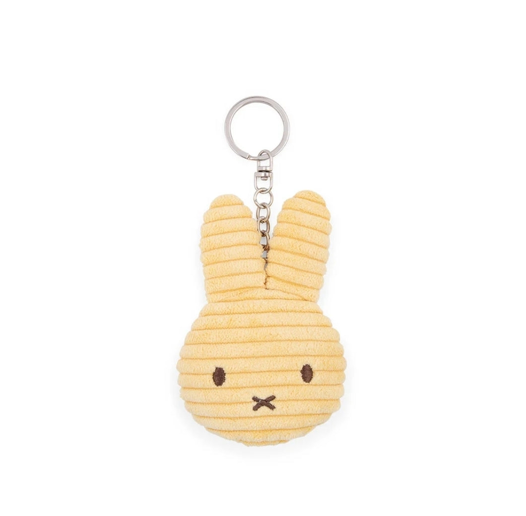Miffy Eco Corduroy Keyring Buttercream