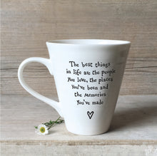 Load image into Gallery viewer, 4156 People, Places Porcelain Sentiment Mug
