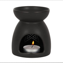 Load image into Gallery viewer, Black Pentagram Cut Out Oil Burner
