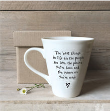 Load image into Gallery viewer, 4156 People, Places Porcelain Sentiment Mug
