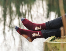 Load image into Gallery viewer, Wrendale Designs &#39;The Hare&#39; Hare Men&#39;s Socks
