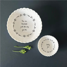Load image into Gallery viewer, 6140 Scallop Bowl - You are beautiful
