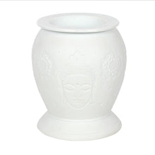 Load image into Gallery viewer, Buddha White Ceramic Electric Oil Burner
